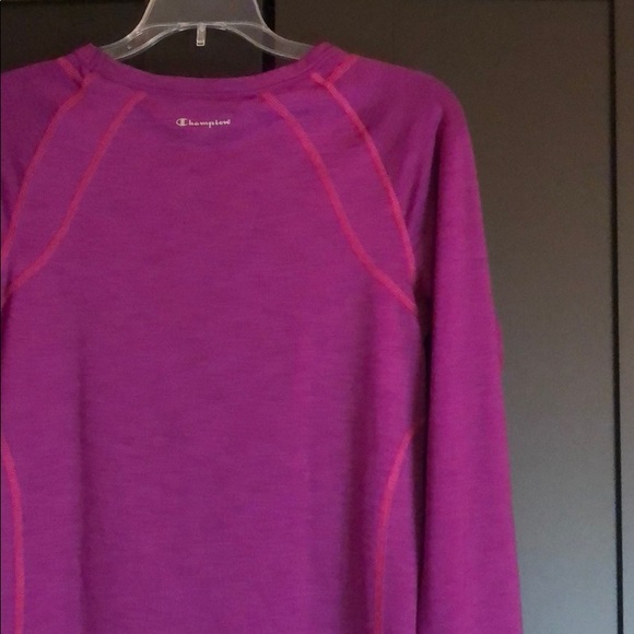 Champion long sleeve raglan workout top S - Picture 10 of 14